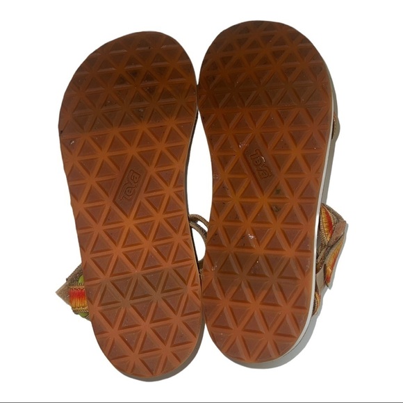 Teva Original Universal Orange Sandals - Picture 11 of 11